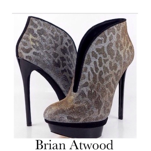 Brian Atwood Shoes - Brian Atwood Formosa Leopard Print Platform Bootie